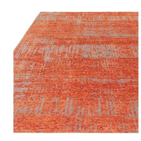 Tapisde salon tissé plat Orange intense Portimao Tapisde salon tissé plat Orange intense Portimao