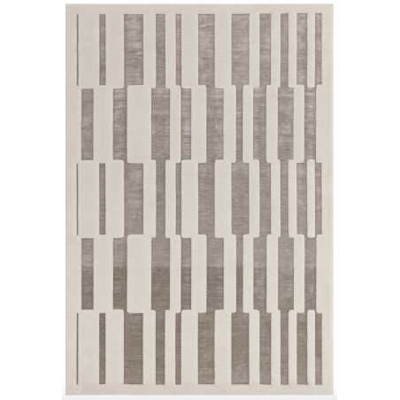 Tapis design Valongo Natural Ivory Tile par Joseph Lebon