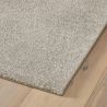 Tapis sur-mesure écoresponsable Lilaea gris perle