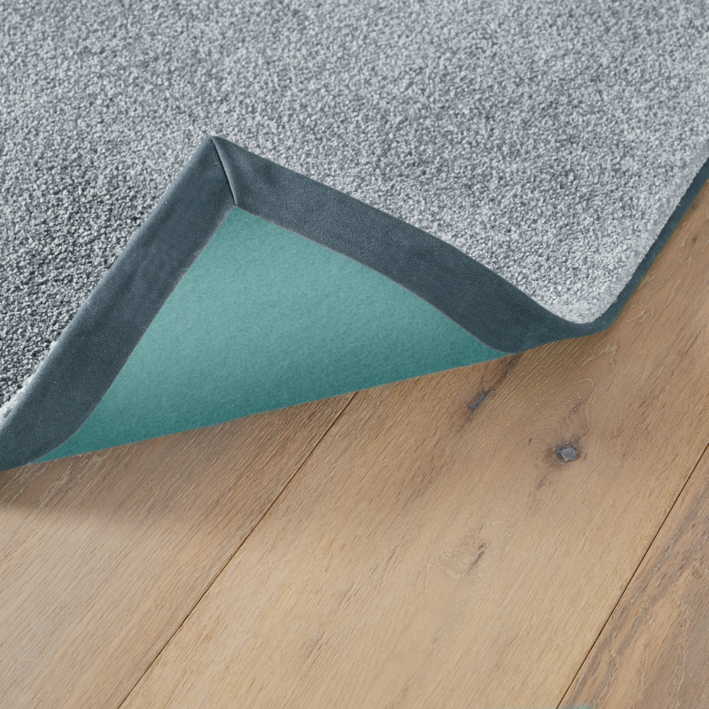 Tapis rond sur-mesure écoresponsable THALASSA Gris Bleu