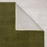 Tapis classique Laine Rectangulaire Vert Kaki Tuscany