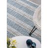 Tapis d'extérieur BOARDWALK bleu multi