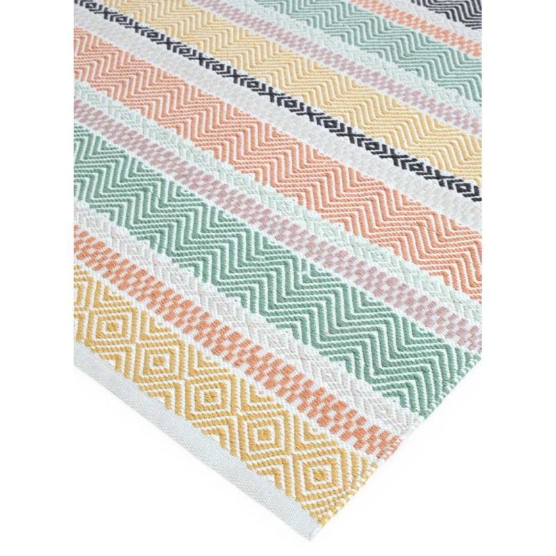 Tapis d'extérieur Boardwalk pastel multi