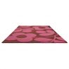 Tapis en laine fleurs roses Sprig Stem Paprika