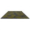 Tapis en laine fleurs vertes Sprig Stem Marine