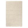 Tapis de salon haut de gamme pure laine beige Atelier Twill