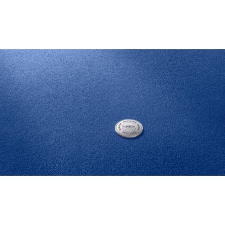 Tapis sur mesure en polyamide de qualité Superior bleu Art