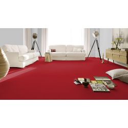 Tapis Rbati Rouge Tapis Rouge pas cher pour salon - Tapis Chic