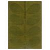 Tapis en laine fleurs vertes Solid Stem Fern