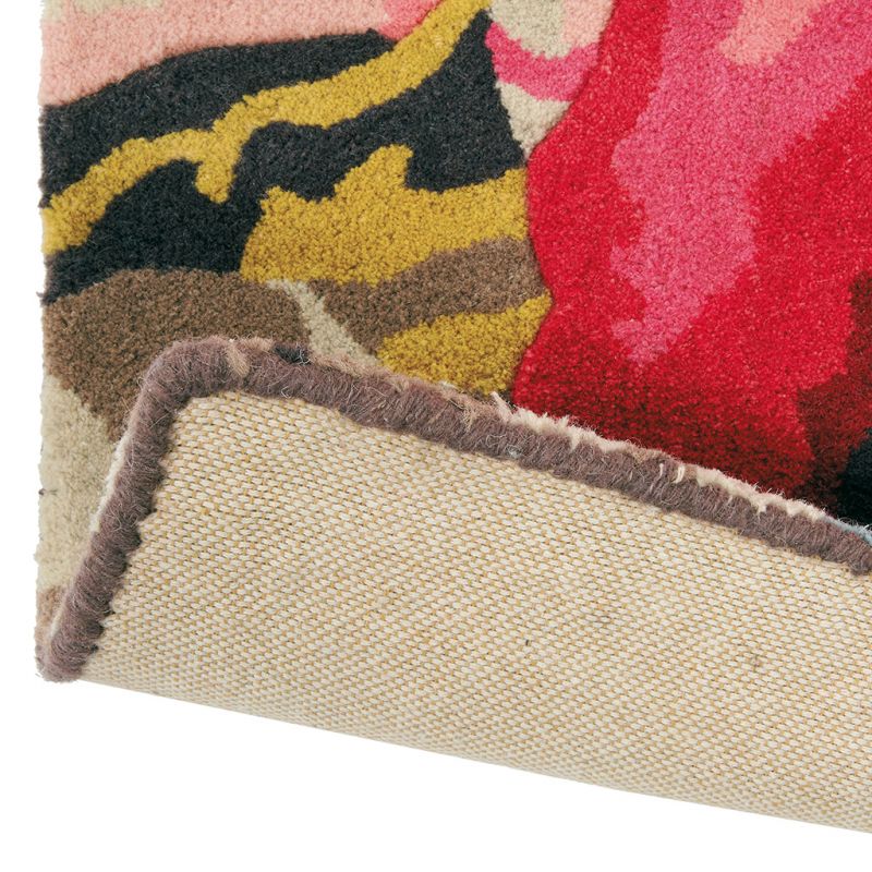 Tapis haut de gamme fleuri en pure laine Stapleton Park Rosewood