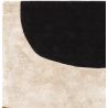 Tapis haut de gamme en laine et viscose ocre Signature Seattle