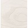 Tapis forme organique en laine de Nouvelle Zelande Blanc cassé Organia Surge