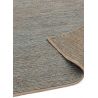 Tapis original intérieur-extérieur en jute Epinettes Argent