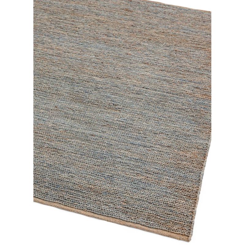 Tapis original intérieur-extérieur en jute Epinettes Argent