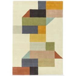 Tapis de salon design pure laine contemporain Oleniok Modern