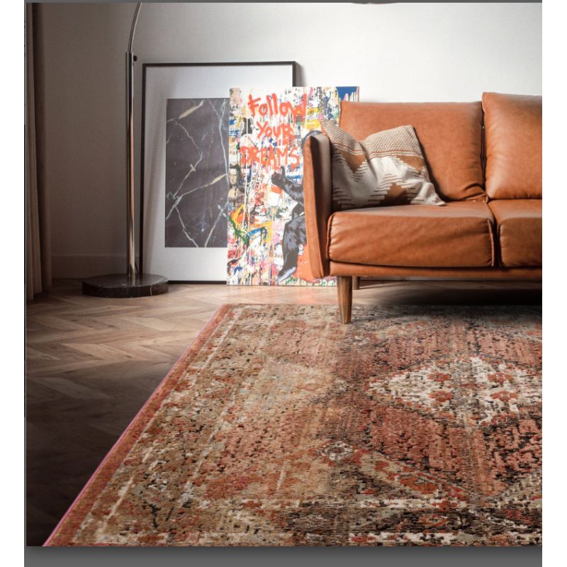 Tapis de salon motifs persans Tark Zenobia Salon