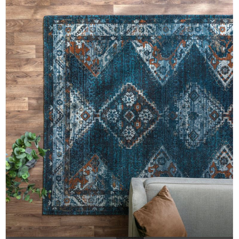 Tapis de salon motifs persans Kian Zenobia