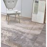 Tapisde salon contemporain polyester Cliff Gris beige Angara