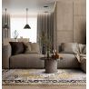 Tapis classique polyester motifs persans Gold Signature salon