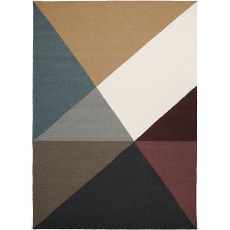 Tapis Design Metri mustard