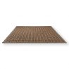 Tapis indoor/outdoor 100% PET Monogram Light Brown