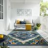 Tapis d'extérieur multicolore Miami Beach Floral