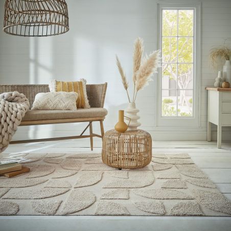 Tapis en pur coton Ada Arch salon Tapis en pur coton Ada Arch salon