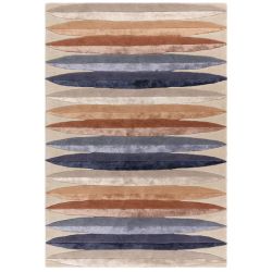 Tapis de salon en laine et viscose multi Padouk