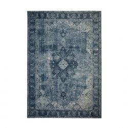 Tapis Rectangulaire Terracotta Chenille Patchwork Kilim