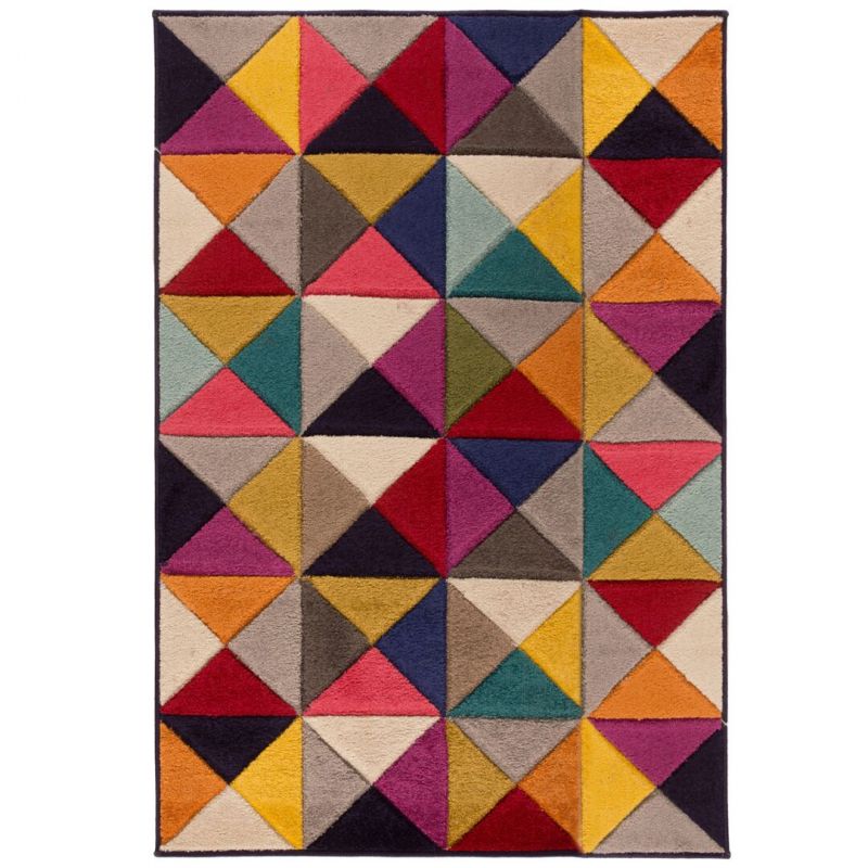 Tapis Design Multicolore Samba