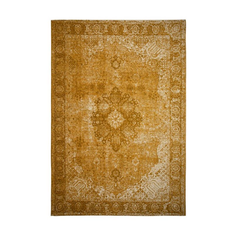 Tapis style persan Antique Ocre