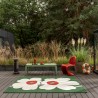 Tapis indoor/ outdoor en polypropylène Unikko