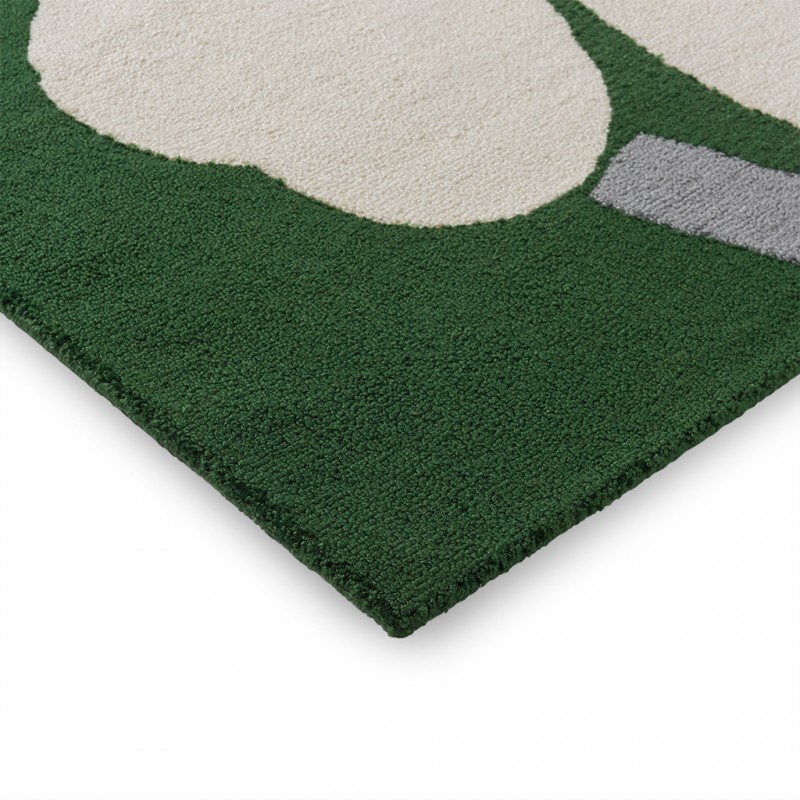 Tapis indoor/ outdoor en polypropylène Unikko