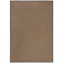 Tapis en jute mélangé noir Diamond