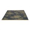 Tapis de salon laine et viscose Tonquin Charcoal