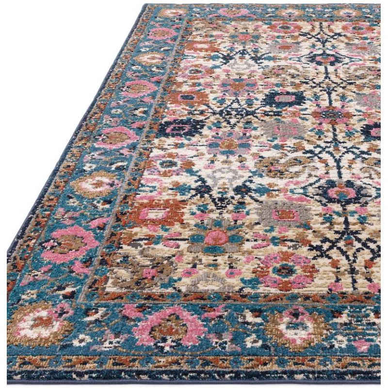 Tapis de salon motifs persans Sarab Zenobia