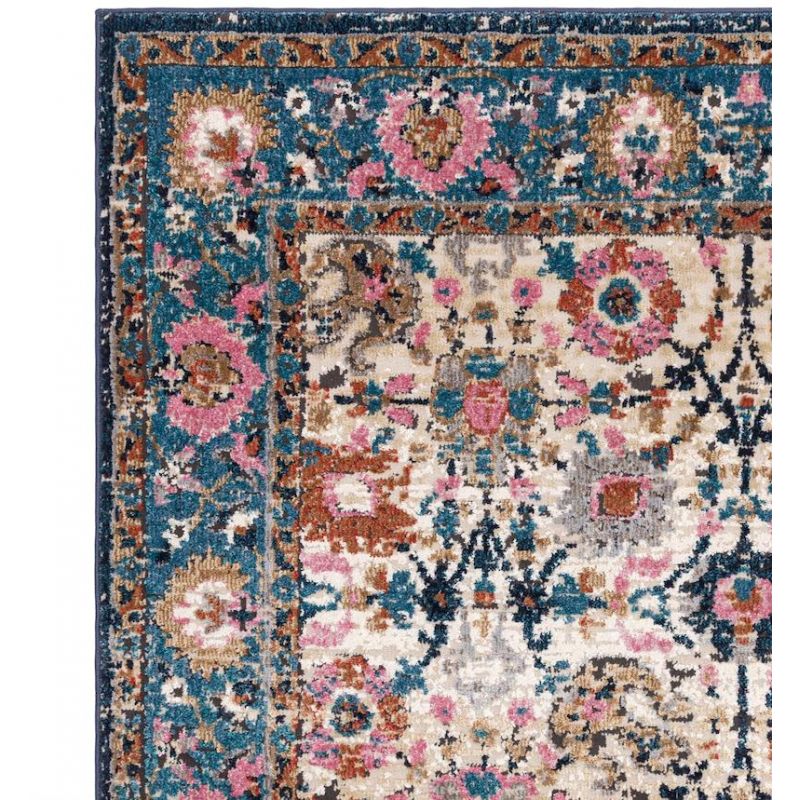 Tapis de salon motifs persans Sarab Zenobia