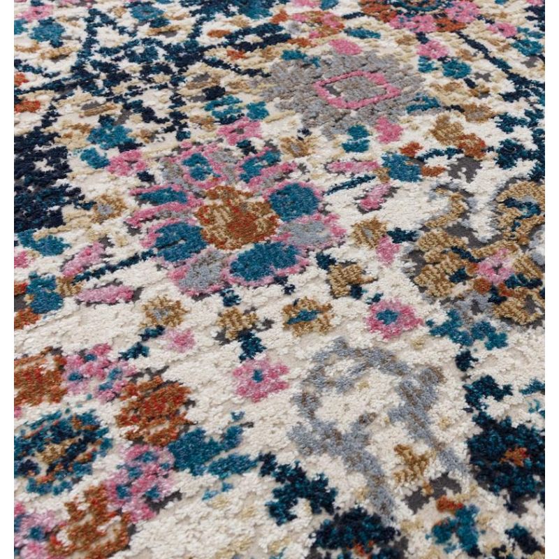 Tapis de salon motifs persans Sarab Zenobia