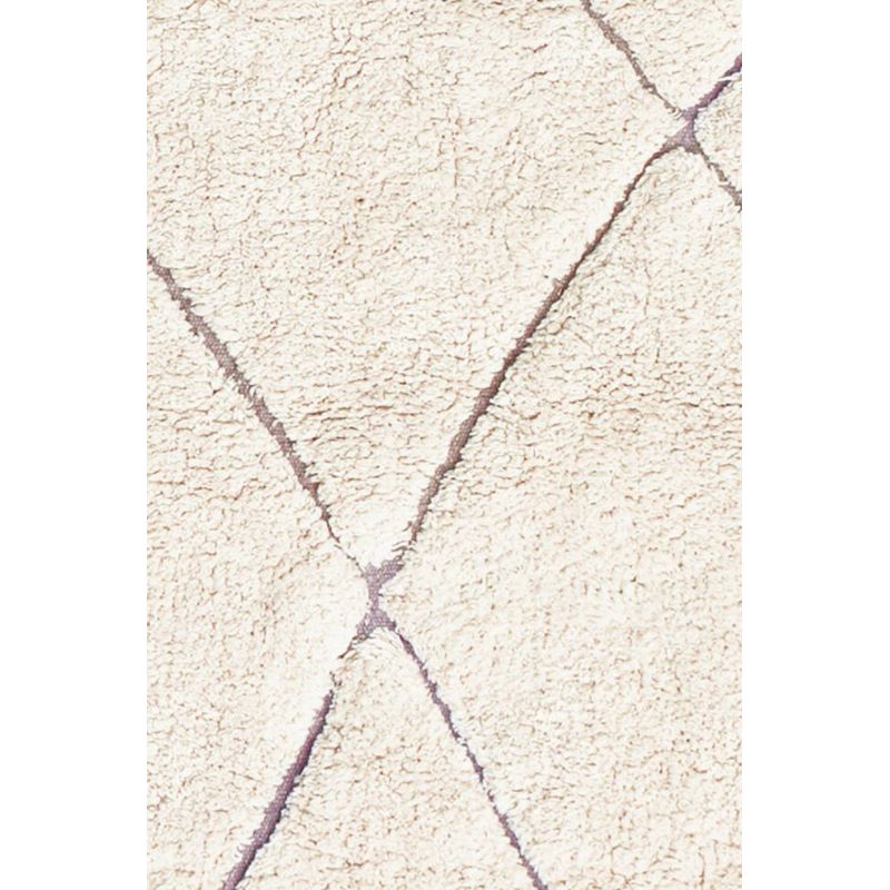 Tapis recyclé® Lavable en Machine BERBERE nude