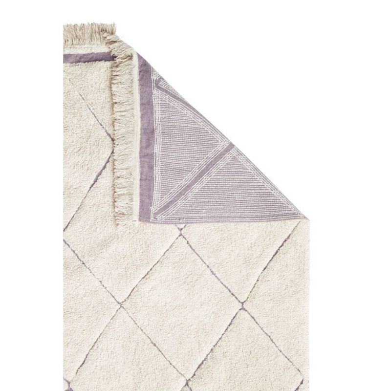 Tapis recyclé® Lavable en Machine BERBERE nude