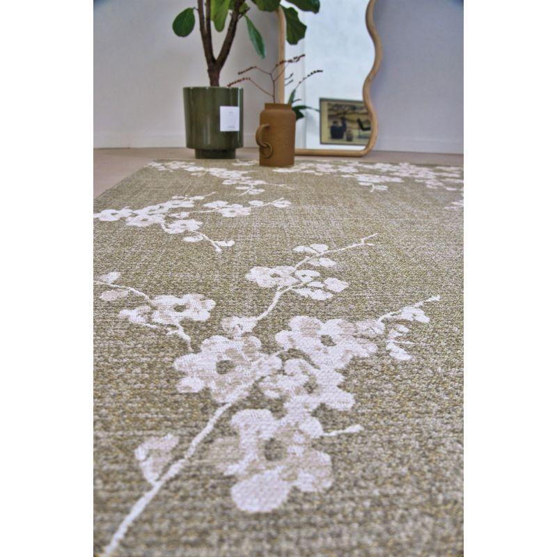 Tapis classique en PET Sakura Wet Garden zoom