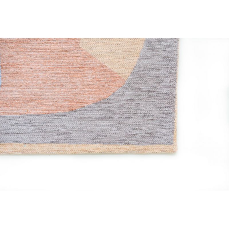 Tapis abstrait PASTEL en PET Shapes Secret coin