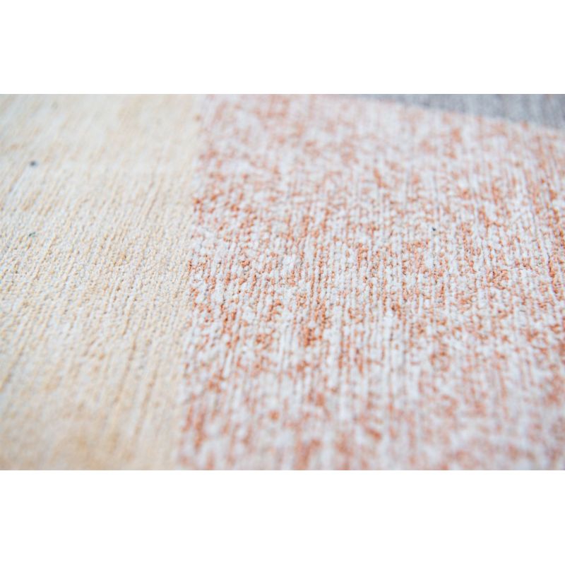 Tapis abstrait PASTEL en PET Shapes Secret trame