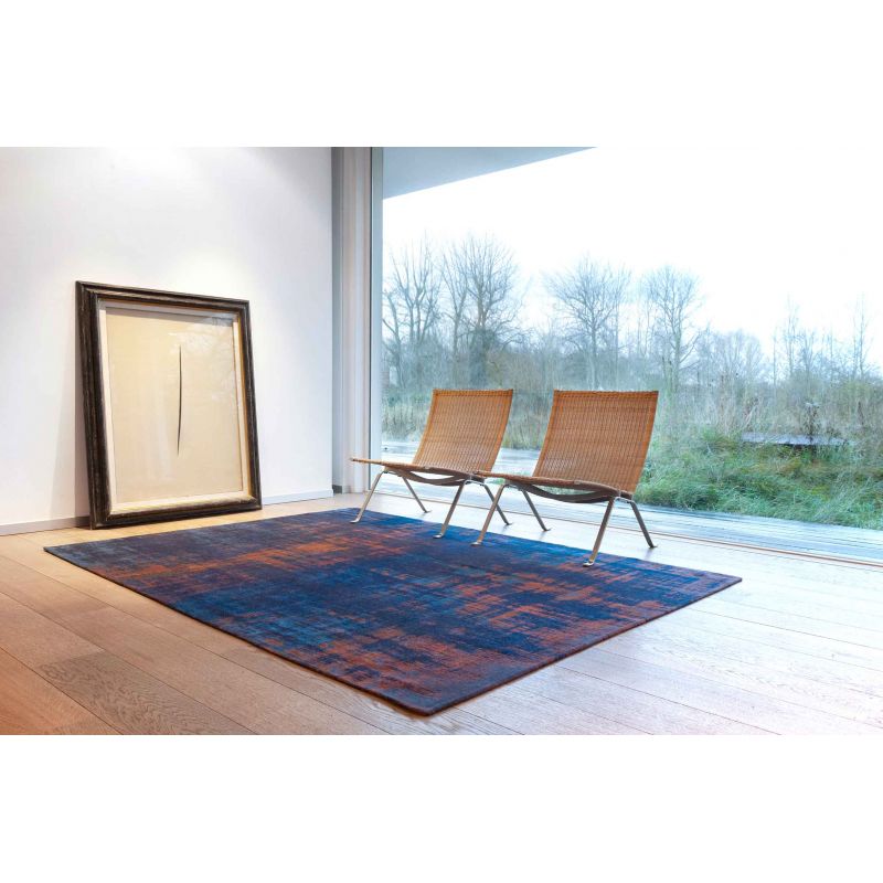 Tapis de salon Venetian Dust Sunset Blue ambiance