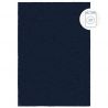 Tapis lavable en polyester recyclé bleu marine Snuggle Fluffy