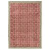Tapis exterieur interieur100% PET Monogram Dusted Pink