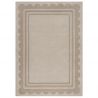 Tapis en laine beige naturel Lois