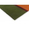 Tapis exterieur en PET recyclé Orange Festival Stripe epaisseur