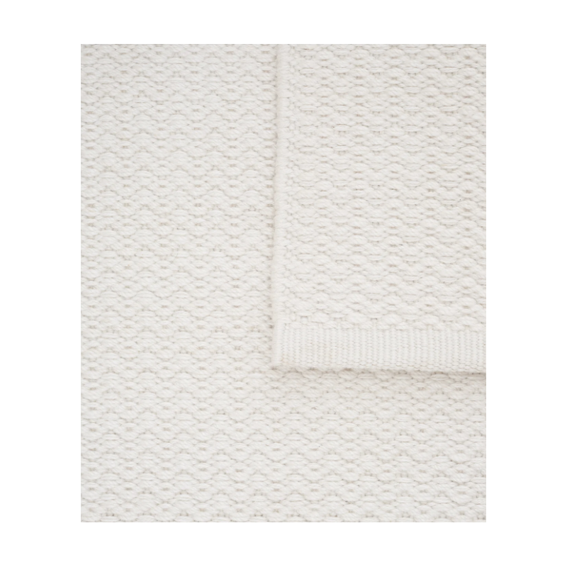 Tapis moderne extérieur blanc Helix Haven reversible