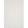 Tapis moderne extérieur blanc Helix Haven motif